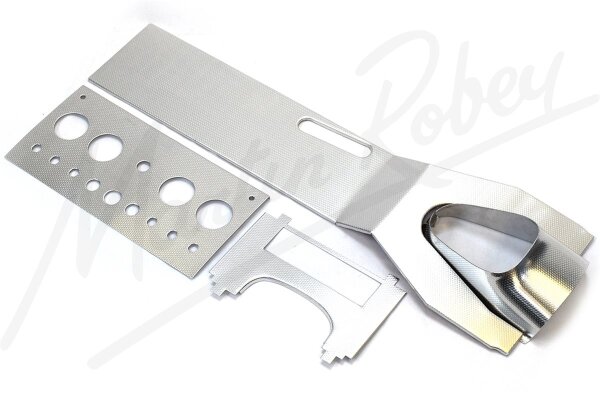 Aluminium Dash Trim Kit - Dotted Style