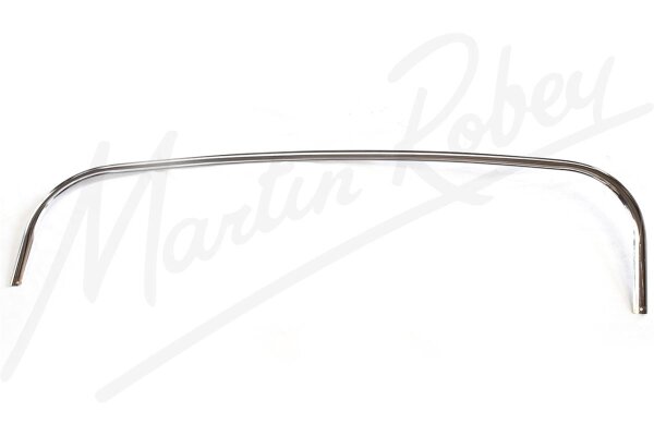 Chrome Rear Screen Upper Finisher for E-Type FHC & 2+2