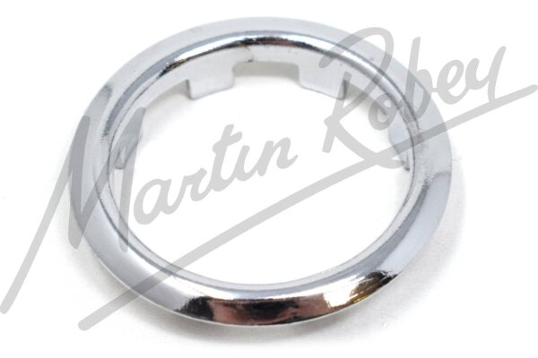 Chrome Escutcheon / Bezel in Canopy Panel of DHC E-Type