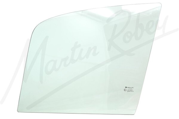 Green Tinted Drop Glass for Jaguar E-Type FHC - Aftermarket