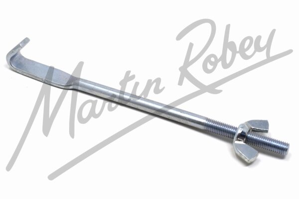 Battery Tie Rod & Wing Nut for Series 1 & 2 E-Type Jaguar