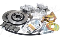 Aluminium 4 Pot Vented Rear Brake Kit Series 1 E-Type