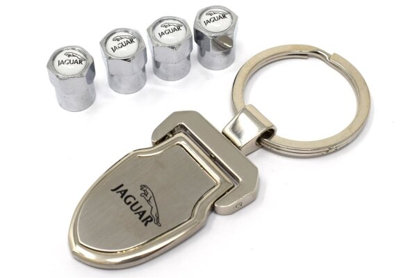 Jaguar Keyring & Valve Caps