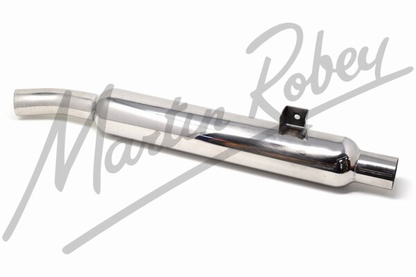Stainless Steel Rear Exhaust Silencer LH