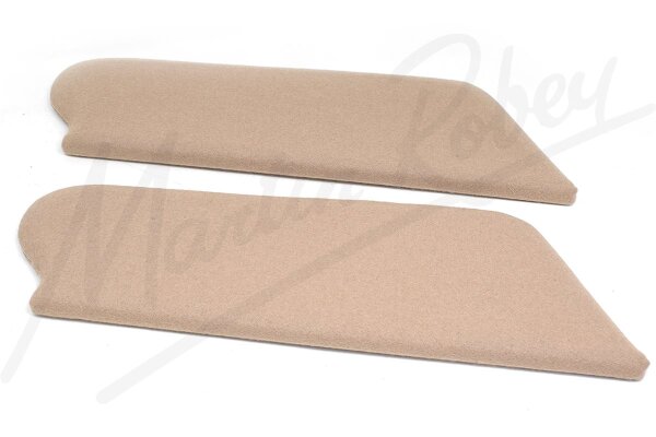 Sunvisors Trimmed (Pair) Beige