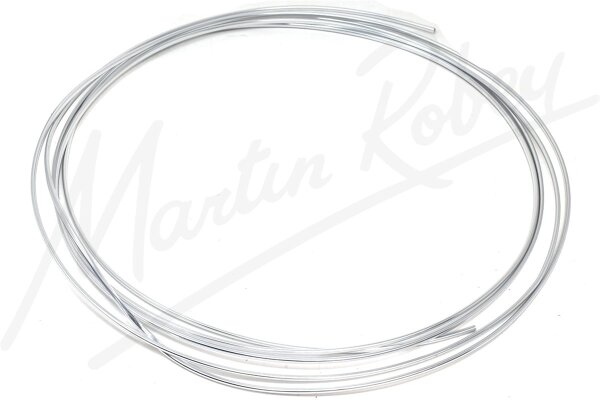 Plastic Chrome Edging Strip - Sold Per Metre