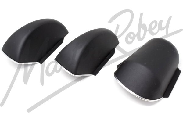 Hinge & Lock Cover Set in Black