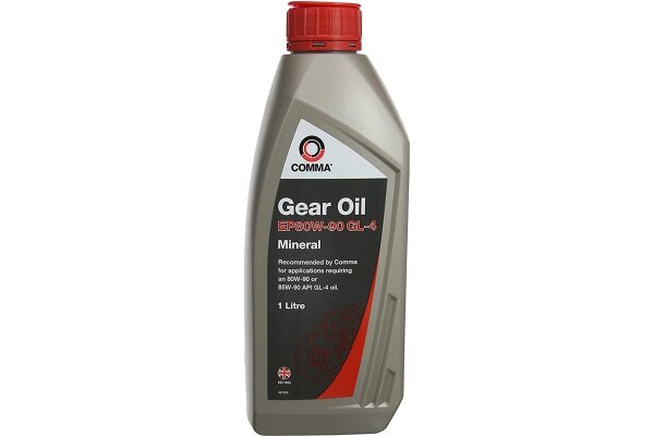 Comma Gearbox / Axle Oil GL-4 80/90 Grade - 1 Litre