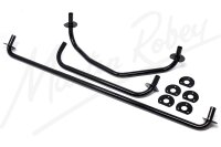 Uprated Black Powder Coat Finshed Copper Heater Pipe Set...