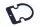 Number Plate Lens Gasket