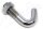 Hood Clamp Replacement Hook & Locknut Only
