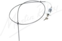 Locking Boot Release Cable Including Keys for DHC E-Type