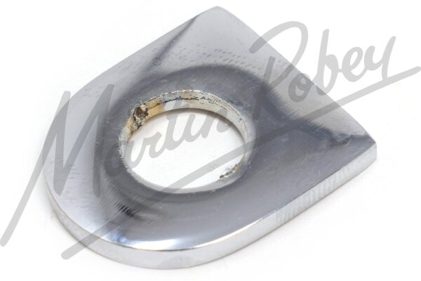 Chrome Cylinder Head Stud Washer - D Shaped