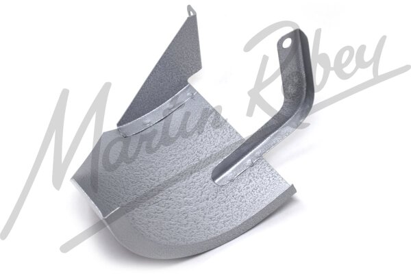Alternator Heatshield - Grey Hammered Paint Finish