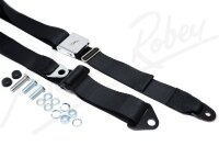 Single Static 3-Point Seat Belt - Black for S1 &2...