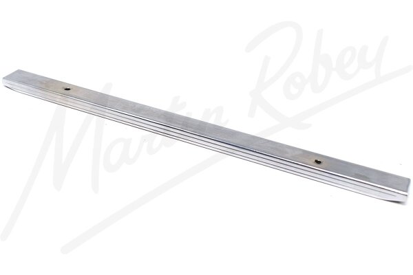 Chrome Finished Brass Luggage Rail for LWB Jaguar E-Type / XKE - 9 9/16 Inch - Twin Square End