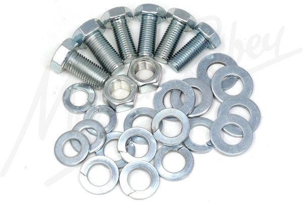 Rear Bumper Fitting Kit - Series 2 Jaguar E Type/XKE