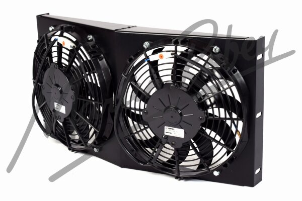 Series 2 E Type Uprated Cooling Fan Housing & Electric Fans