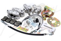 Aluminium 4 Pot Non Vented Rear Brake Kit Ser 2 & 3...