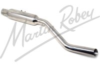 Stainless Steel Rear Exhaust Silencer Right Hand