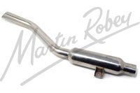 Stainless Steel Rear Exhaust Silencer Left Hand