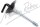 Spare Wheel Clamp for Wire Wheels - Series 3 V12 E Type