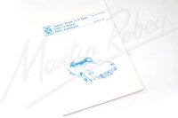Jaguar E-Type Series 3 V12 Drop Head Coupe (Dhc) Parts Book