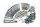 Complete Engine Frame Set & Fitting Kit for Jaguar E-type / XKE Series 2 - Free Picture Frame Stamping Included