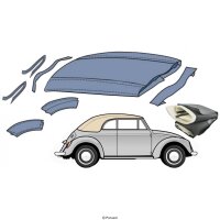 Cabrio Polsterungs-Set